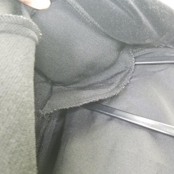 Giorgio Fiorlini Blazer Women's 16 Grey Tweed Black Velvet Collar Equestrian VTG - Picture 10 of 16